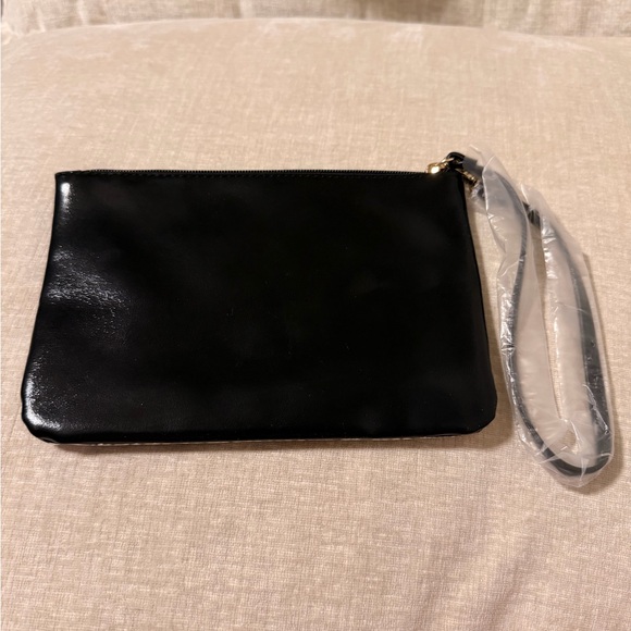 Victoria's Secret Black Clutch with Red Sequins - Picture 3 of 4